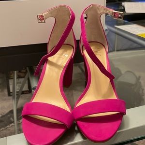 Hot pink heels